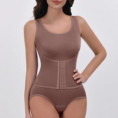 Women’s Bodysuit and Bra Set with Adjustable Straps and Smooth Fit Design