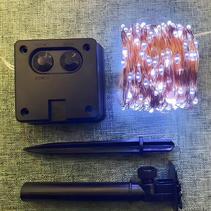 Solar LED Garden Lights with Copper Wire Fairy String Design