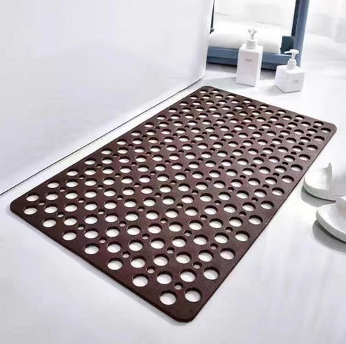 Slip Resistant Shower Mat with Antibacterial Textured Surface