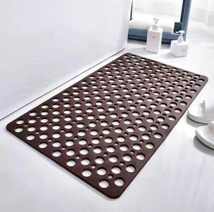 Slip Resistant Shower Mat with Antibacterial Textured Surface