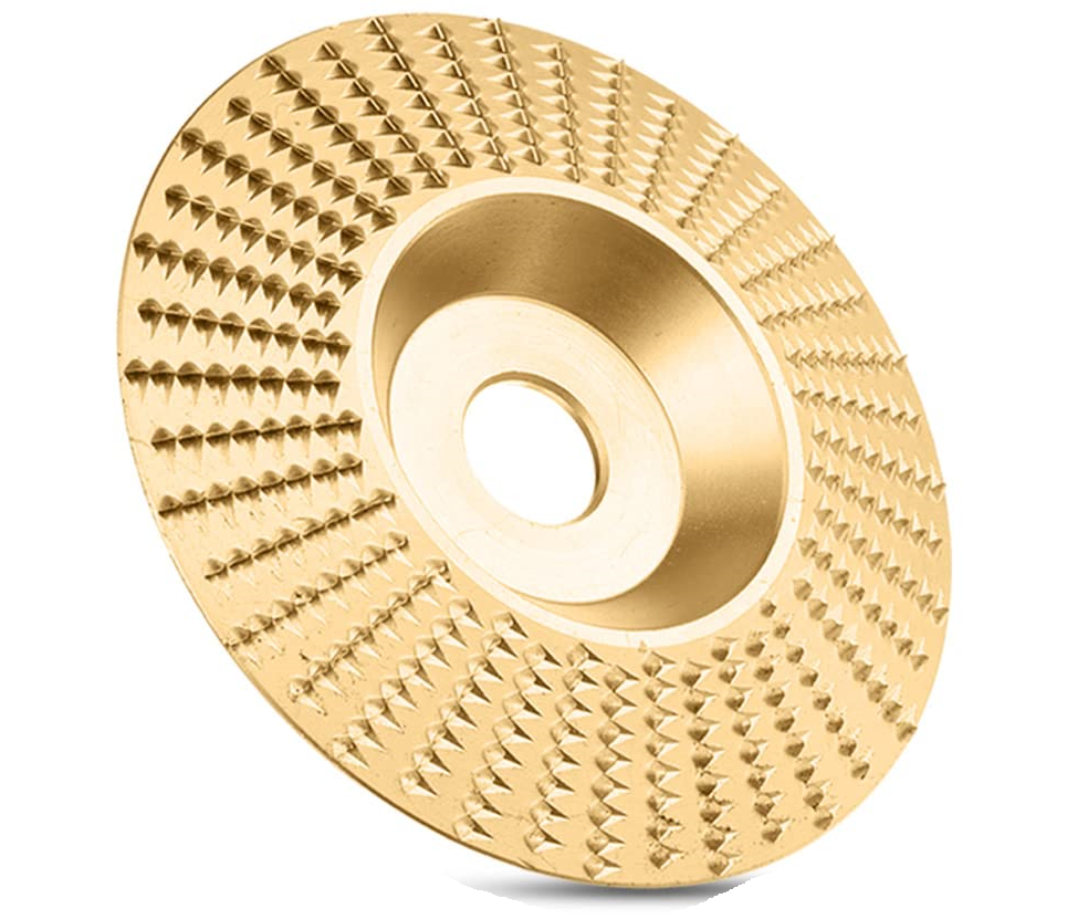 Tungsten Carbide Grinding Disc Set with Flat, Beveled and Arc Discs for Angle Grinder