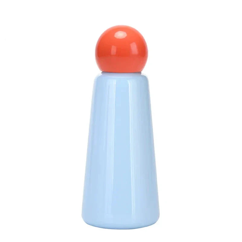 Insulated Thermos Bottle with Vacuum Double Wall and Silicone Sealed Cap, 500ml