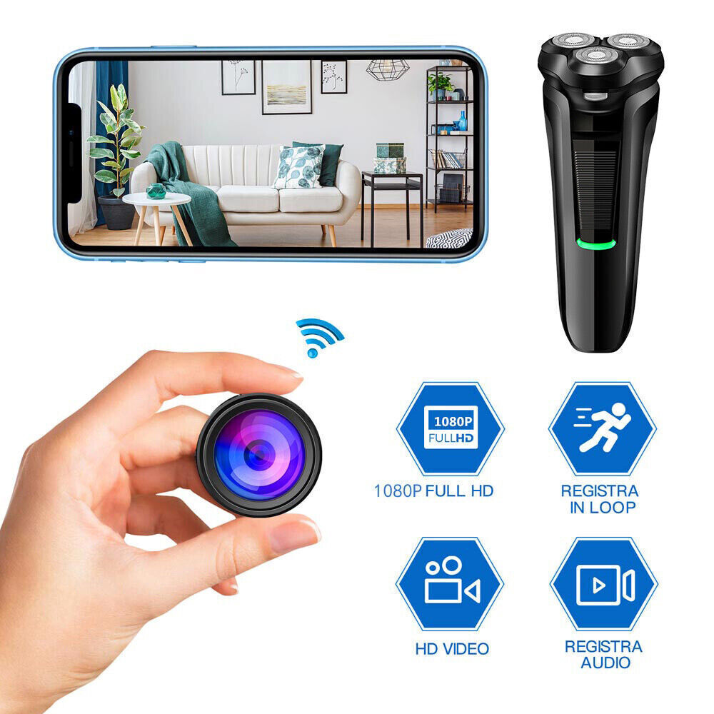 Mini Surveillance Camera with 1080P HD and Motion Detection, Night Vision