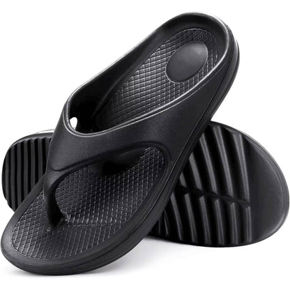 Women's Arch Support Flip Flops with Cushioned Sole for Summer Wear