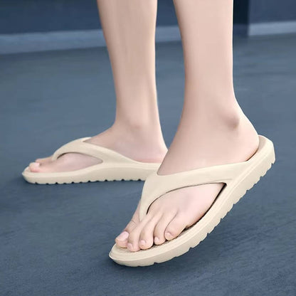 Women's Arch Support Flip Flops with Cushioned Sole for Summer Wear