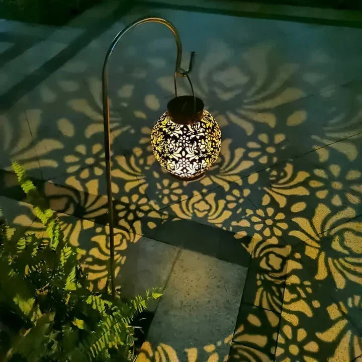 Weatherproof LED Solar Pendant Light