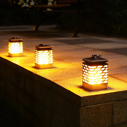 Solar LED Garden Lantern for Soft Ambient Illumination