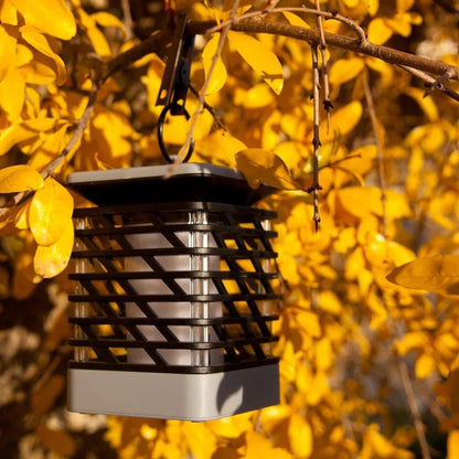 Solar LED Garden Lantern for Soft Ambient Illumination