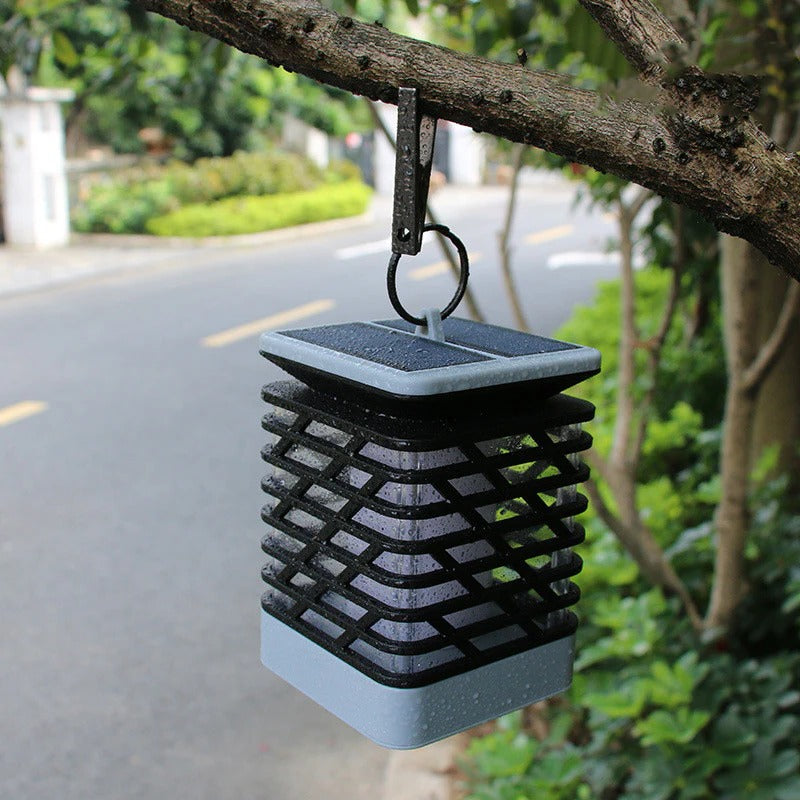 Solar LED Garden Lantern for Soft Ambient Illumination