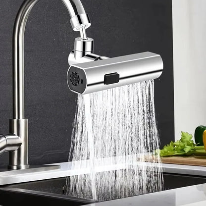 Versatile Splash Proof Faucet Adapter for Kitchen and Bathroom Sinks