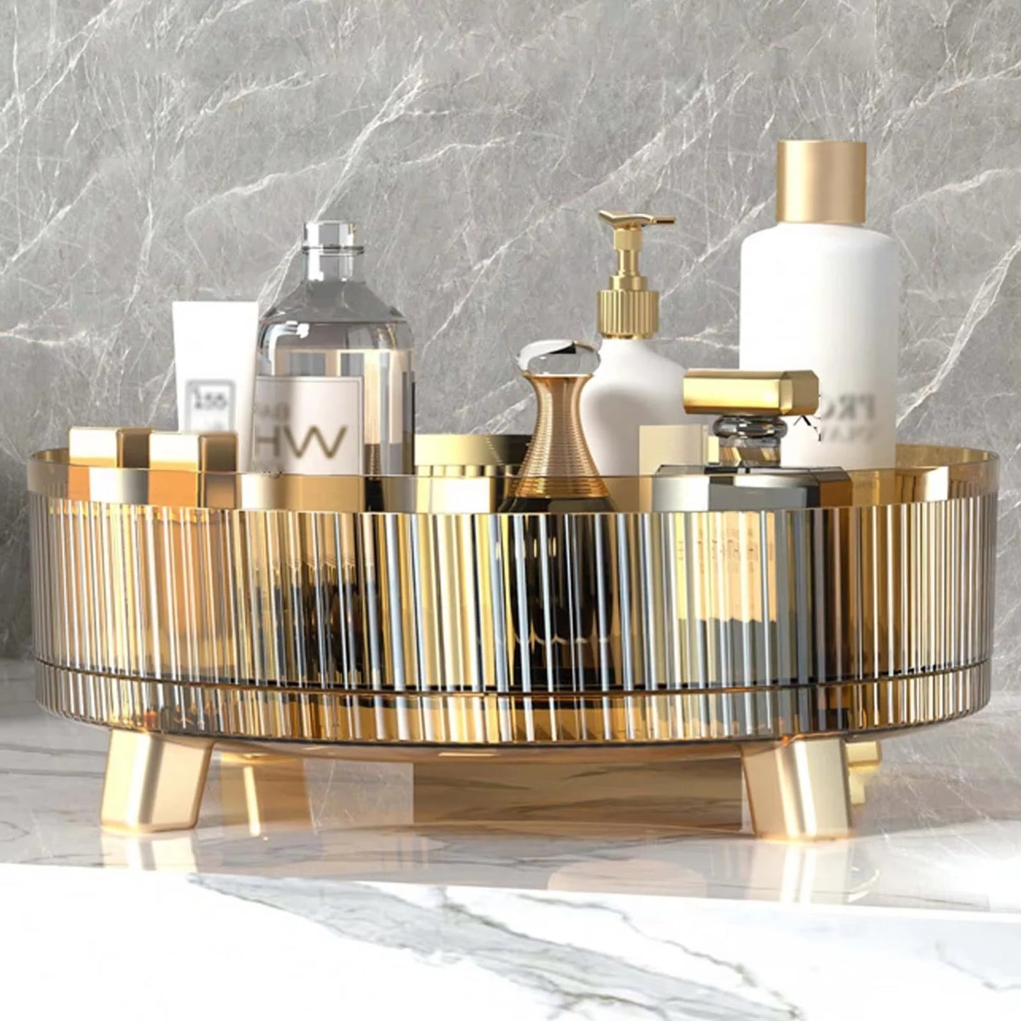 360 Degree Rotating Makeup Organizer