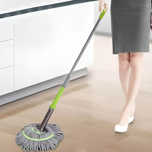 Rotating Self Wringing Mop with 360° Microfiber Head