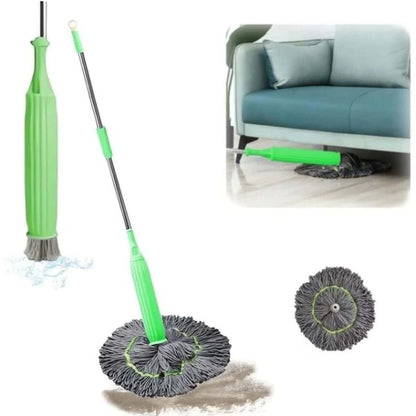 Rotating Self Wringing Mop with 360° Microfiber Head