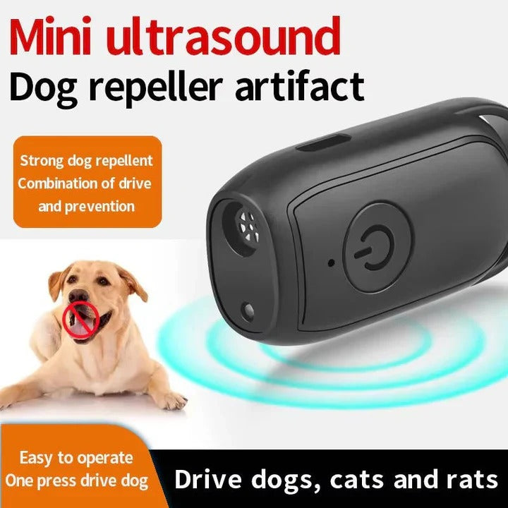 Rechargeable Ultrasonic Dog Repeller for Safe, Humane Bark Control
