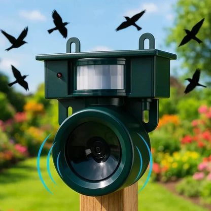 Automatic Bird Deterrent with Motion Detection for Crows