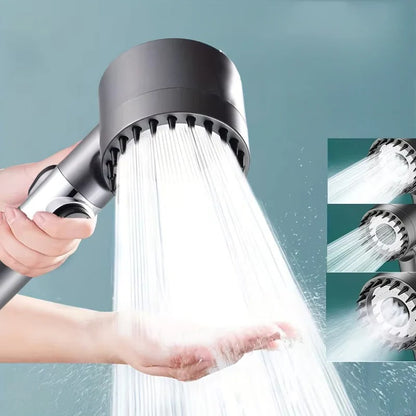 Filtered Shower Head with High Pressure Spray for Clean Water