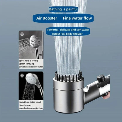 Filtered Shower Head with High Pressure Spray for Clean Water