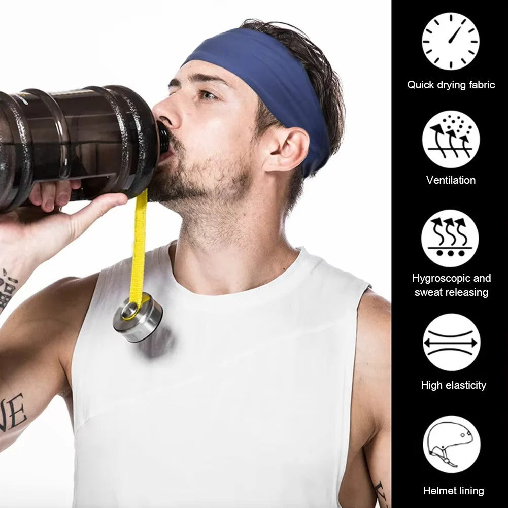 Breathable Quick Dry Headband for Men and Women