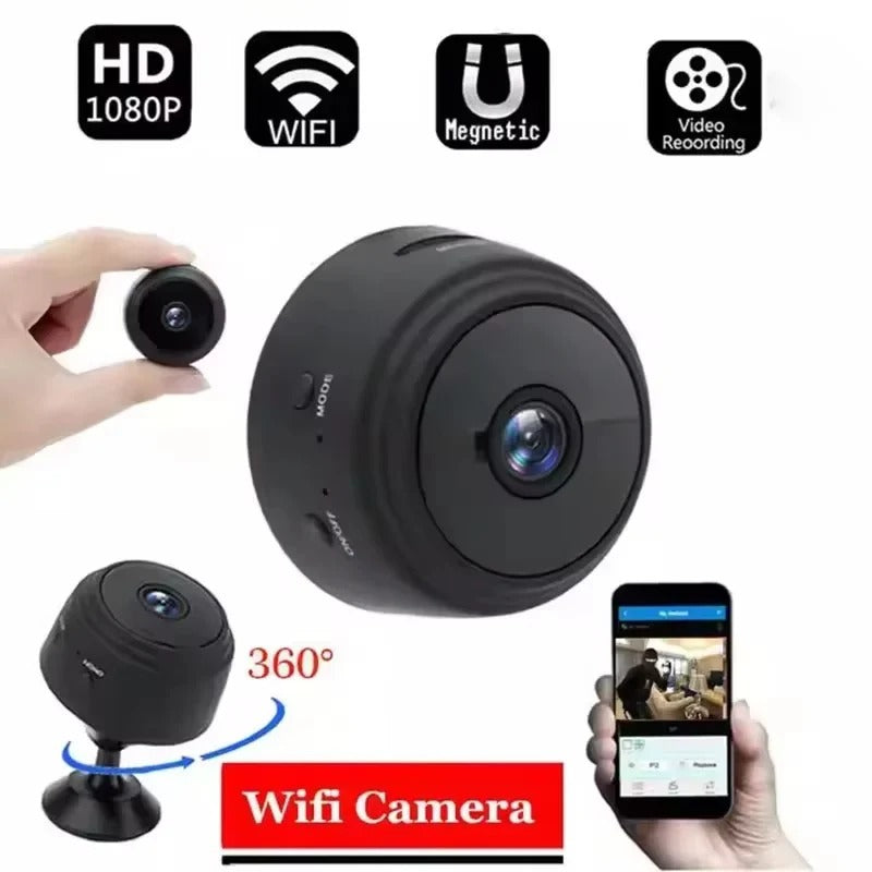 Mini Wireless 1080p HD Camera with Audio and Night Vision