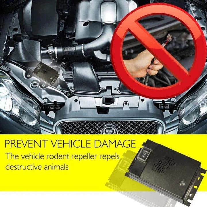 Under-Hood Ultrasonic Rodent Deterrent for Cars and Trucks