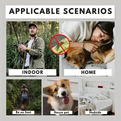 Ultrasonic Mosquito Repellent Wristband for Indoor and Outdoor Use