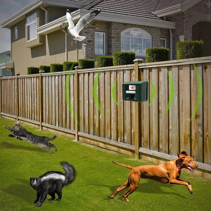 Outdoor Ultrasonic Pest Deterrent For Woodpeckers And Birds