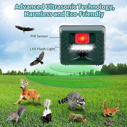 Outdoor Ultrasonic Pest Deterrent For Woodpeckers And Birds