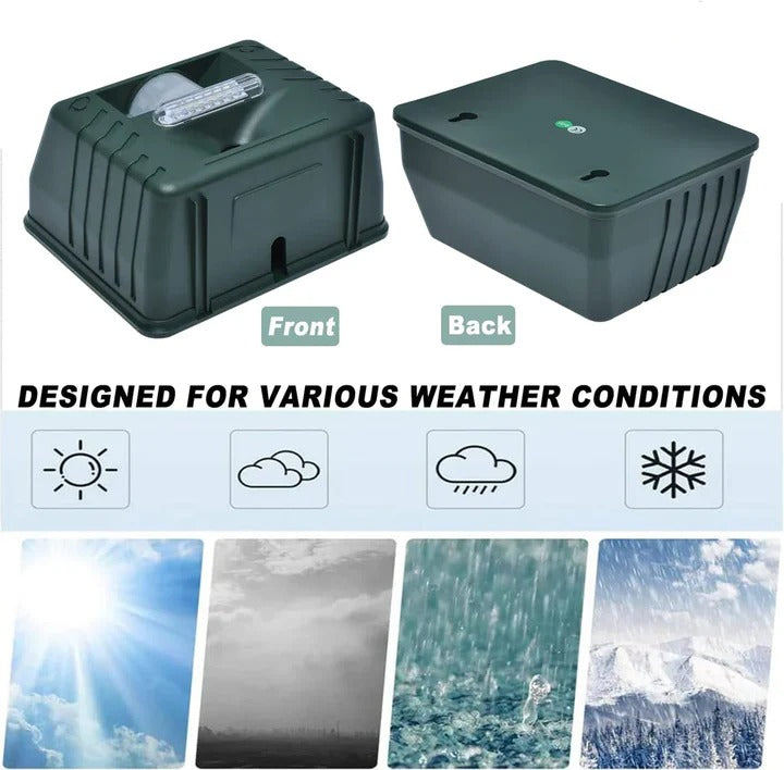 Outdoor Ultrasonic Pest Deterrent For Woodpeckers And Birds