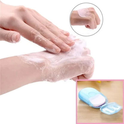 Travel Soap Paper Sheets for Travel, Hiking, and Trips