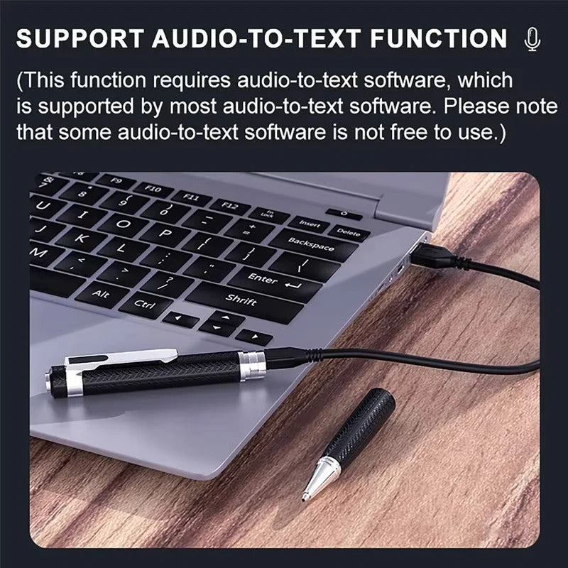 Portable Voice Recorder With High Fidelity Audio And Multiple Storage