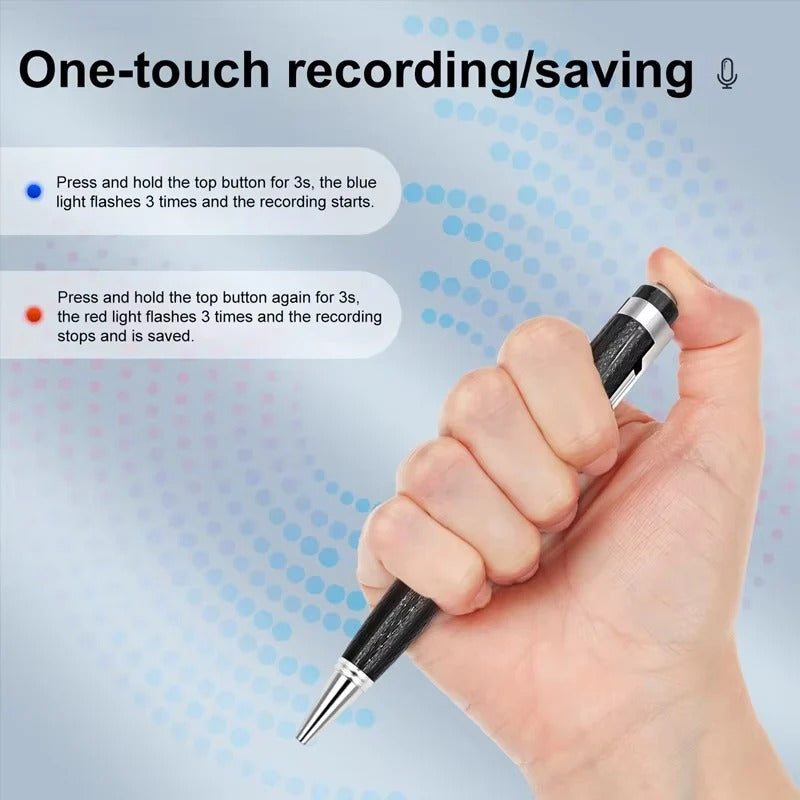 Portable Voice Recorder With High Fidelity Audio And Multiple Storage