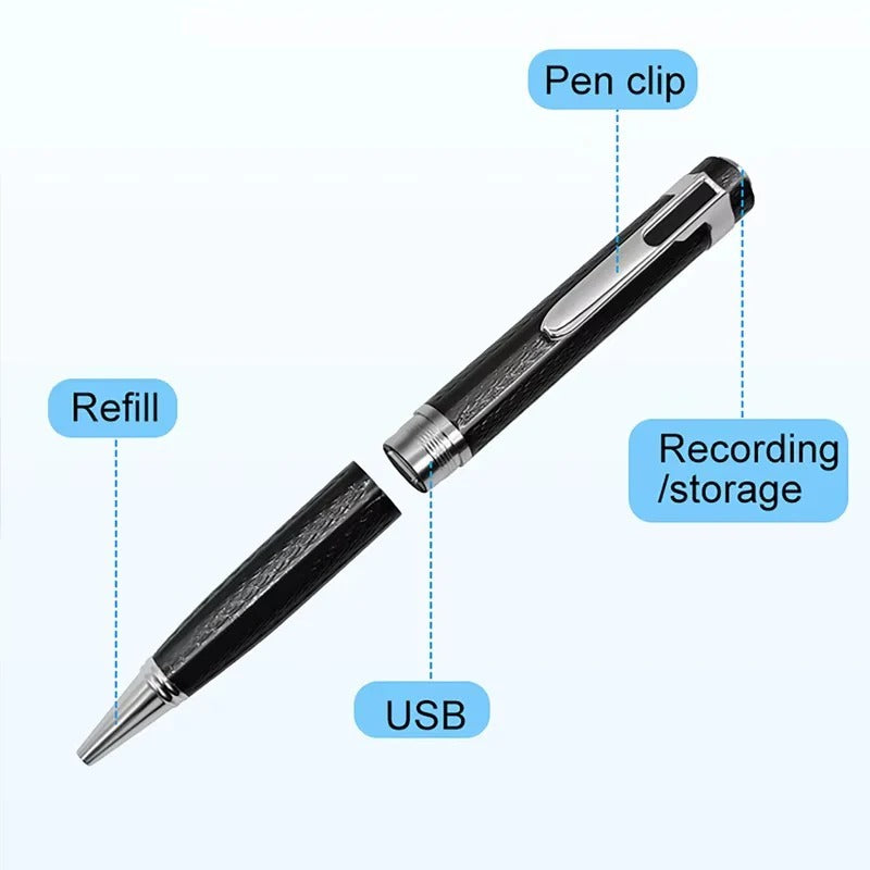 Portable Voice Recorder With High Fidelity Audio And Multiple Storage
