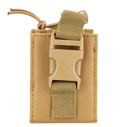 Durable MOLLE Walkie Talkie Carry Case For Waist Belt