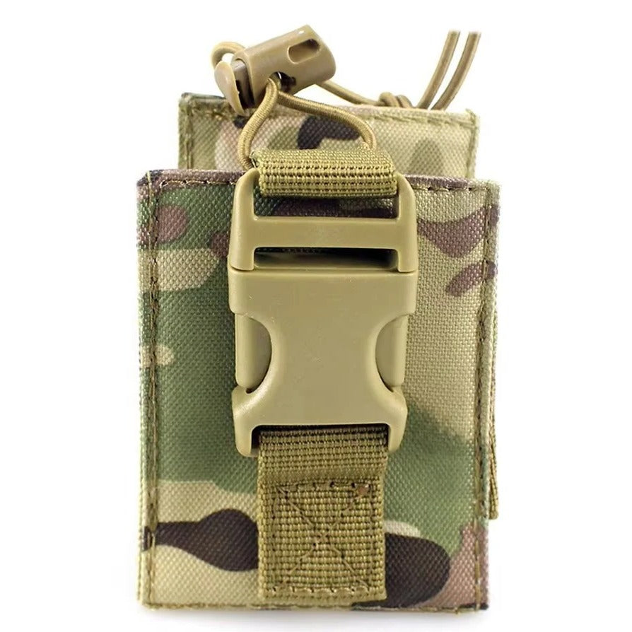 Durable MOLLE Walkie Talkie Carry Case For Waist Belt