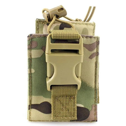 Durable MOLLE Walkie Talkie Carry Case For Waist Belt