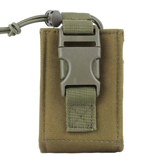 Durable MOLLE Walkie Talkie Carry Case For Waist Belt