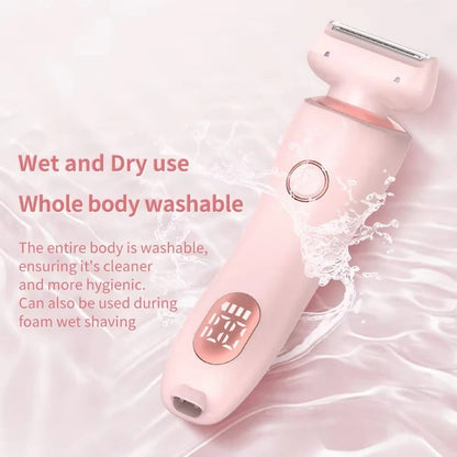 Women’s Rechargeable 2-in-1 Shaver – Bikini & Body Groomer