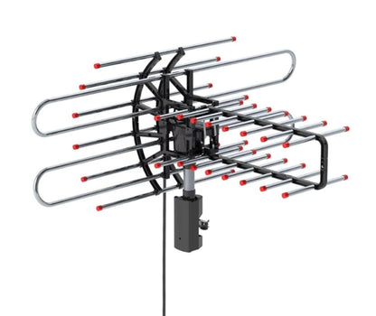 Rotating Dual Frequency TV Antenna For Outdoor Signal Reception