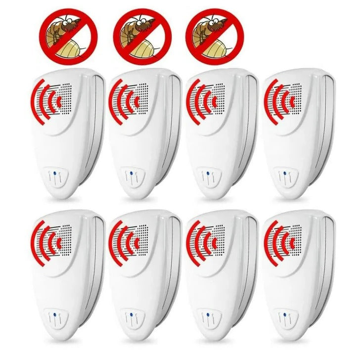 Chemical Free Ultrasonic Bed Bug Repeller, Safe For Home Use