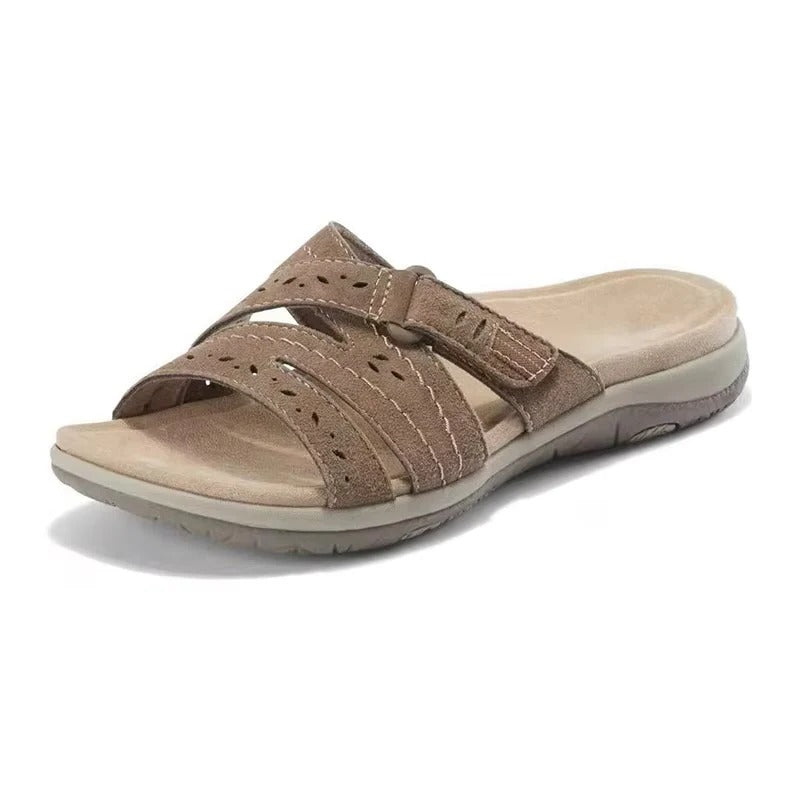Women's Adjustable Summer Sandals with Arch Support and Strap