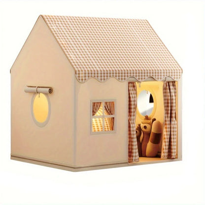 Kid's  Foldable Play Tent with Tunnel for Indoor Outdoor Activity Time
