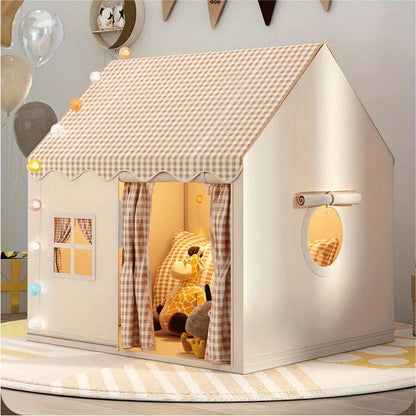 Kid's  Foldable Play Tent with Tunnel for Indoor Outdoor Activity Time