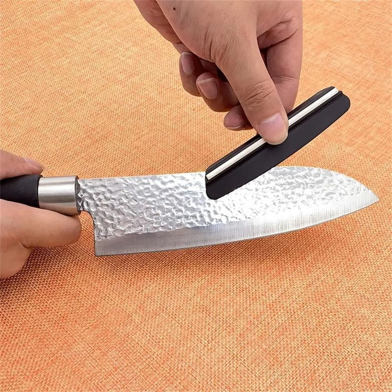 Precision Knife Sharpening Angle Guide with Fixed Angle Rod for Kitchen Knives, Scissors & Whetstones