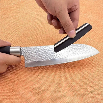 Precision Knife Sharpening Angle Guide with Fixed Angle Rod for Kitchen Knives, Scissors & Whetstones