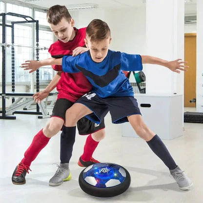 Hovering Football Toy with LED Lights and Rechargeable Battery for Kids