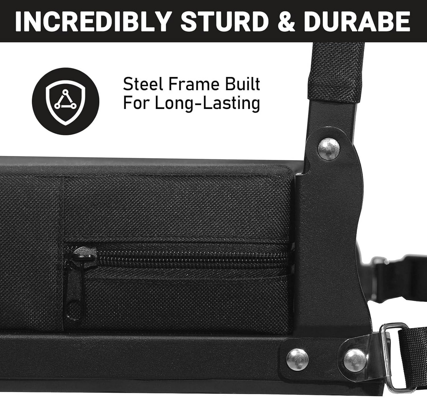 Stadium Seats for Bleachers with Back Support, Bleacher Seats with Backs and Cushion Wide, Padded Portable Folding Comfort Stadium Chair with Shoulder Strap for Football Baseball Games allveramart