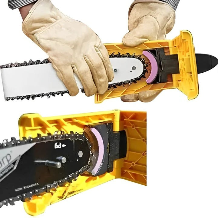 Chainsaw Teeth Sharpener – Adjustable Chain Sharpening Attachment