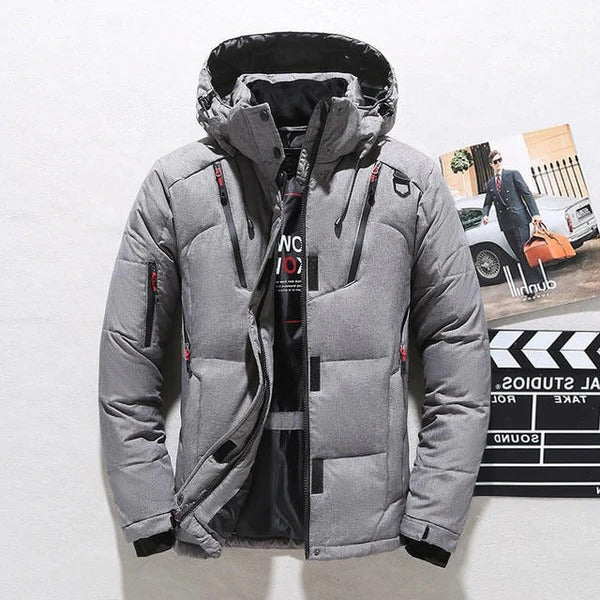 Lightweight Thermal Duck Down Puffer Jacket For Winter