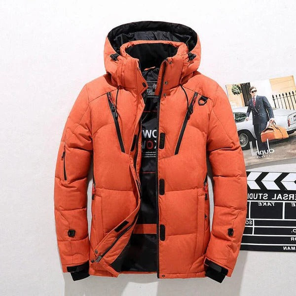 Lightweight Thermal Duck Down Puffer Jacket For Winter