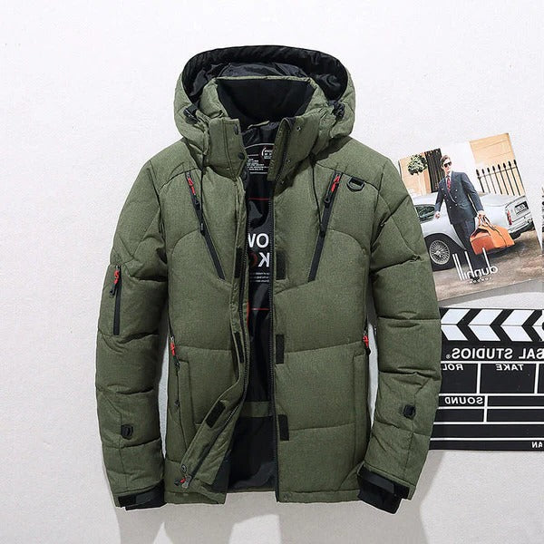 Lightweight Thermal Duck Down Puffer Jacket For Winter